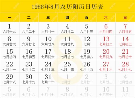 1988年9月22日|万年历1988年9月22日日历查询